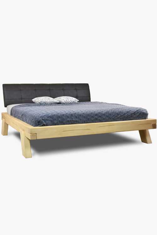 Tömör bükk ágy, 180 x 200 cm, Anes  - 0