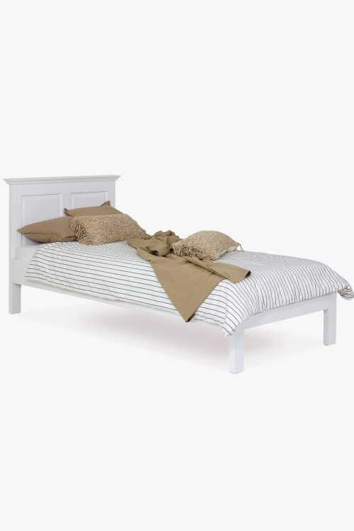 Egyszemélyes ágy fehér, Provence 90 x 200 cm