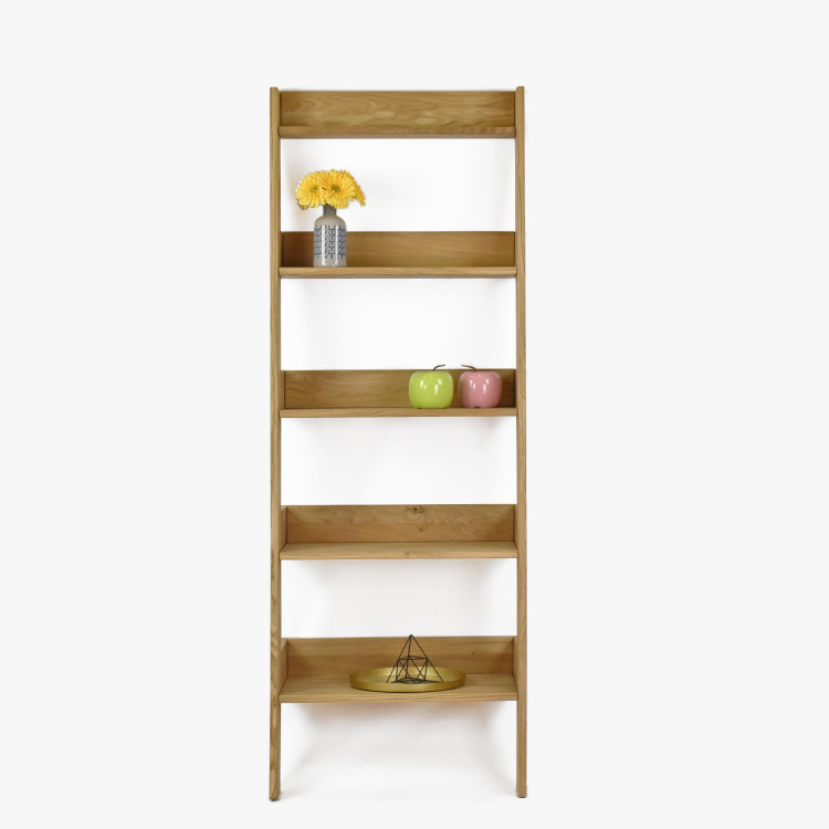 Tölgyfa polcos szekrény, Scandi  - 2