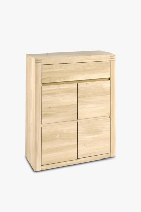 Cipősszekrény a folyosóra, fehér tölgy  - 0