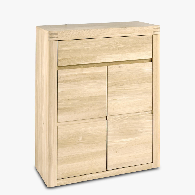 Cipősszekrény a folyosóra, fehér tölgy  - 0