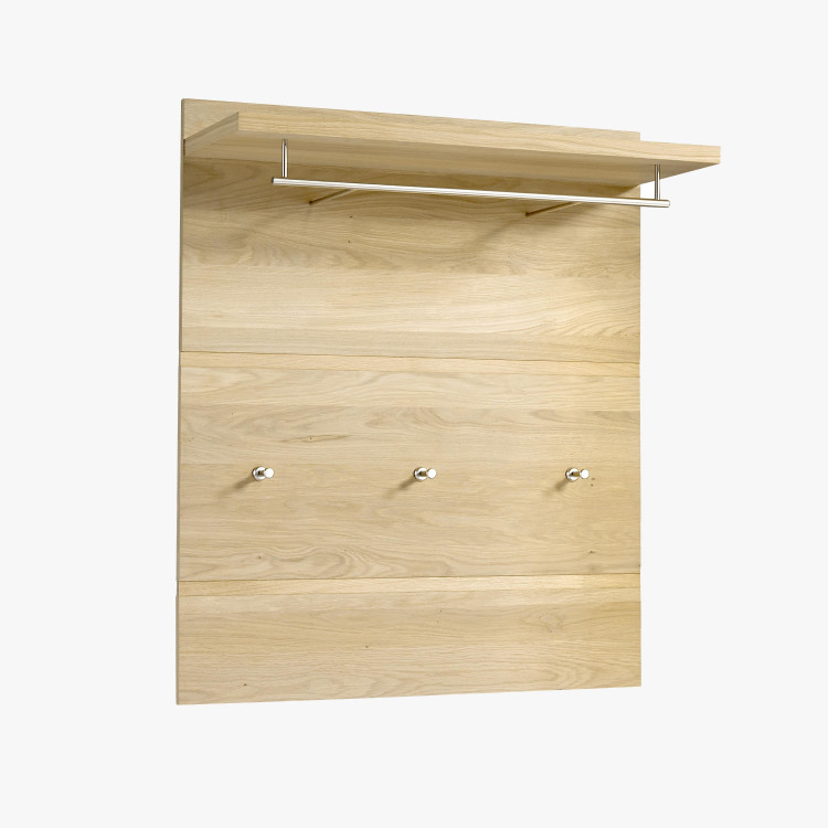 Előszoba fogas a folyosóra, fehér tölgy  - 0