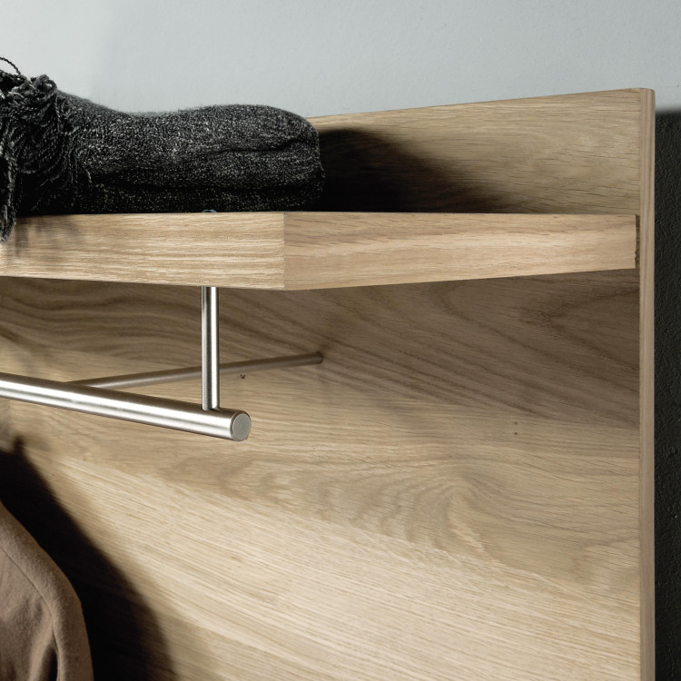 Előszoba fogas a folyosóra, fehér tölgy  - 3