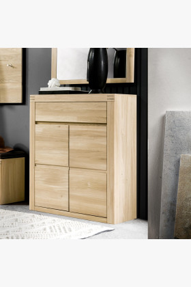 FA előszobabútor fehér tölgy  - 0 2