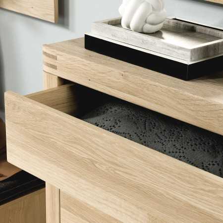 FA előszobabútor fehér tölgy  - 4