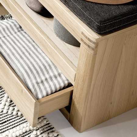 FA előszobabútor fehér tölgy  - 5