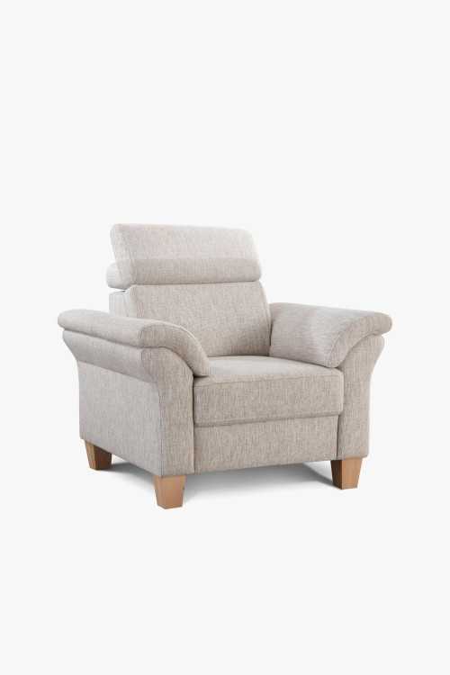 Kényelmes fotel a nappaliba vidéki stílusban  - 0