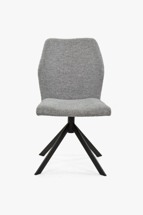 Szék fém lábakon, szürke színű  - 0 2