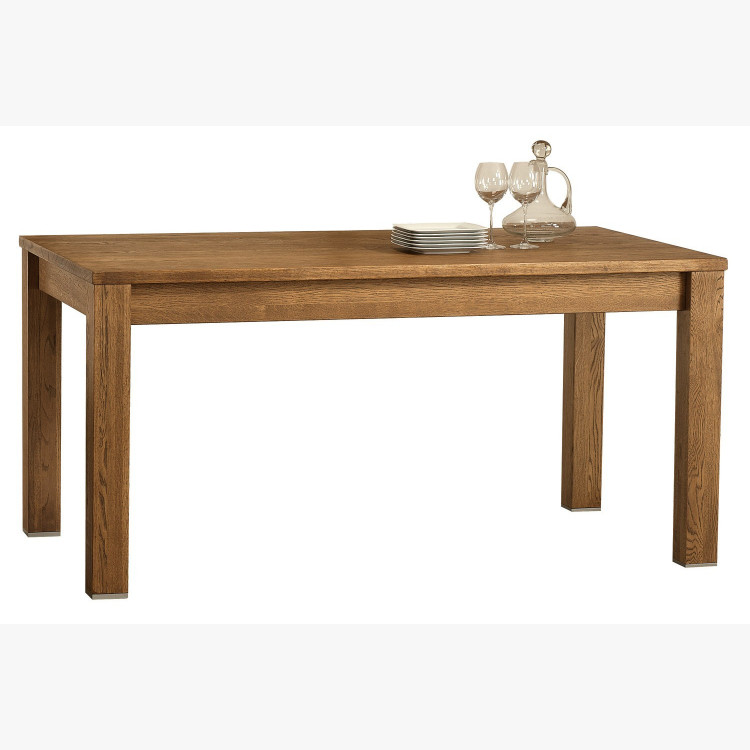 Bővíthető masszív étkezőasztal   - 11