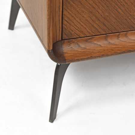 Designos komód - 4 ajtós lábakon  - 4