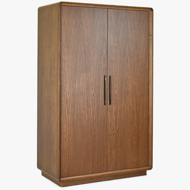 2 ajtós szekrény dió színben, Lisszabon  - 0