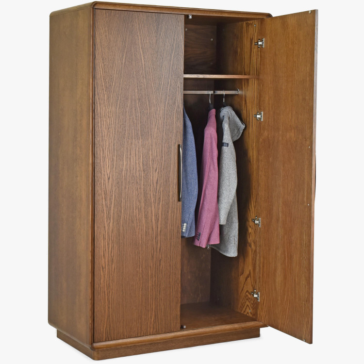 2 ajtós szekrény dió színben, Lisszabon  - 1