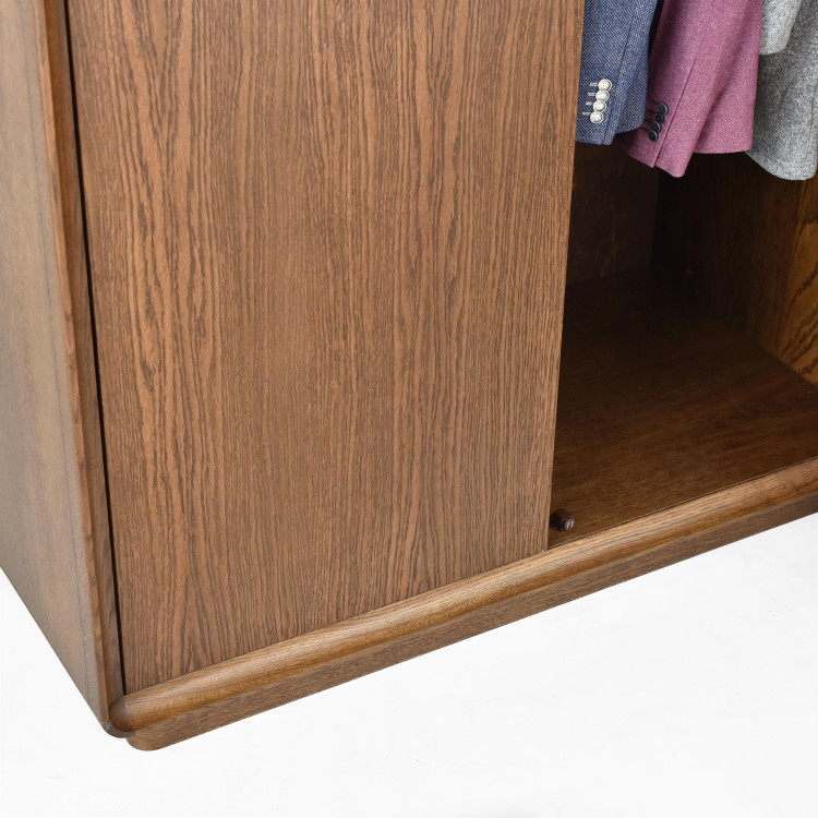 2 ajtós szekrény dió színben, Lisszabon  - 2