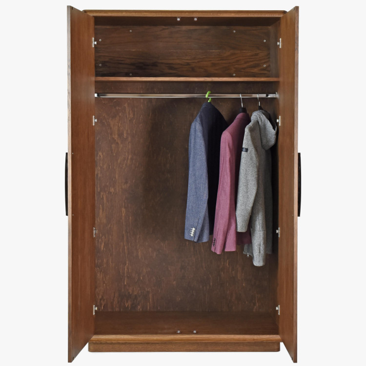 2 ajtós szekrény dió színben, Lisszabon  - 3