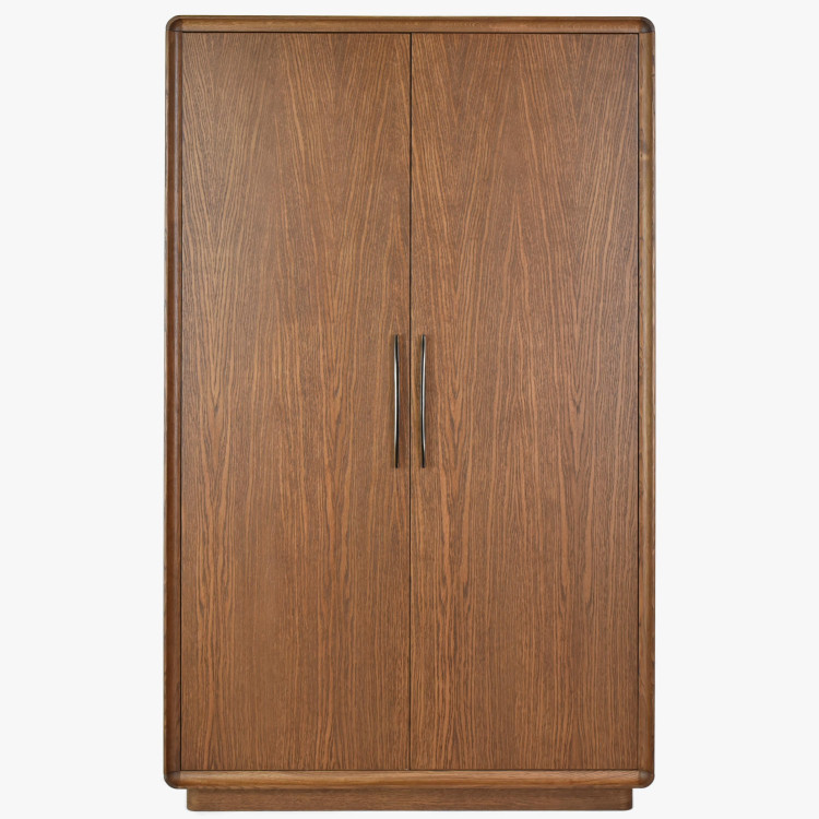 2 ajtós szekrény dió színben, Lisszabon  - 4