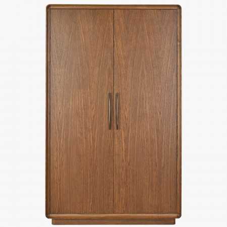 2 ajtós szekrény dió színben, Lisszabon  - 4