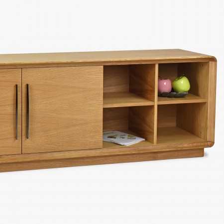 Retro TV komód tölgy  - 3