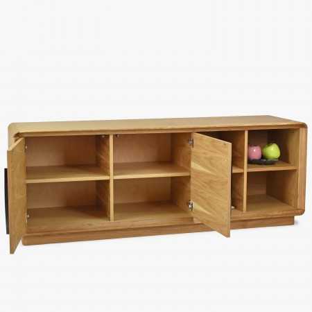 Retro TV komód tölgy  - 5