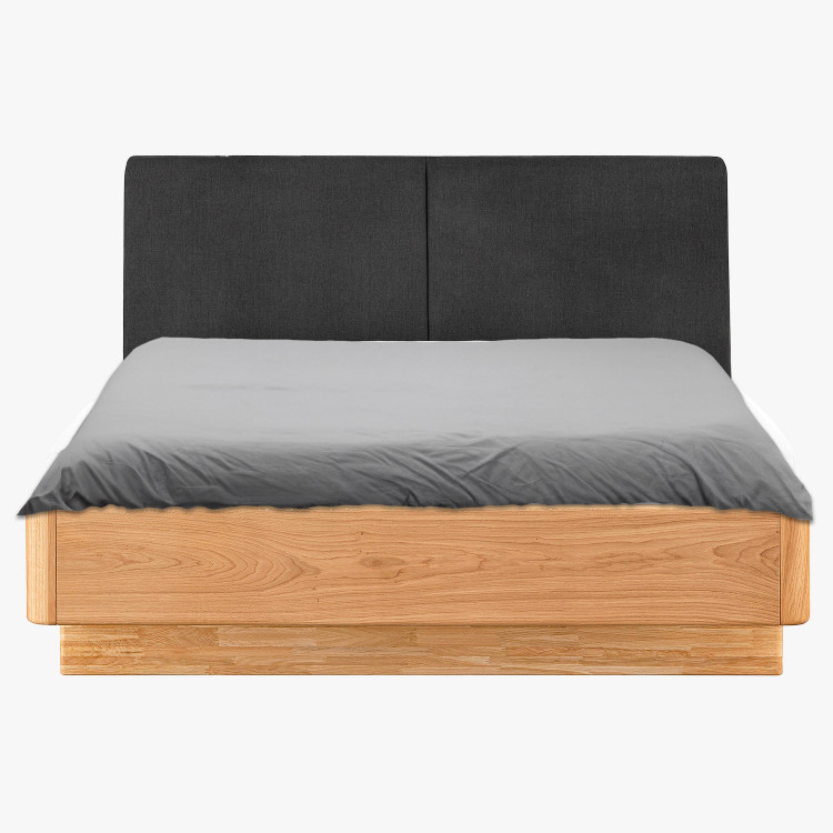 Masszív fa ágy tárolóhellyel 180 x 200 cm  - 1