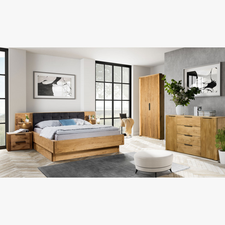 Tölgyfa komód a hálószobába, Texas 49  - 5