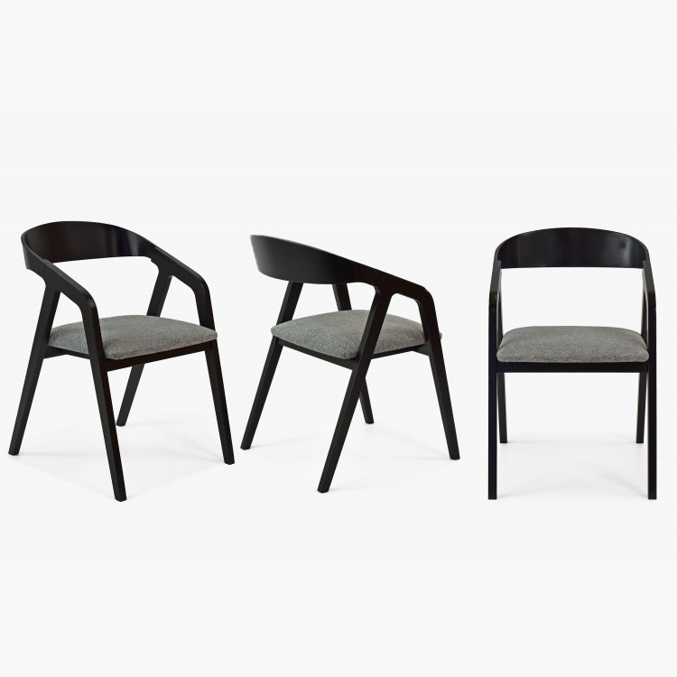 Fekete fa étkezőszék  - 4