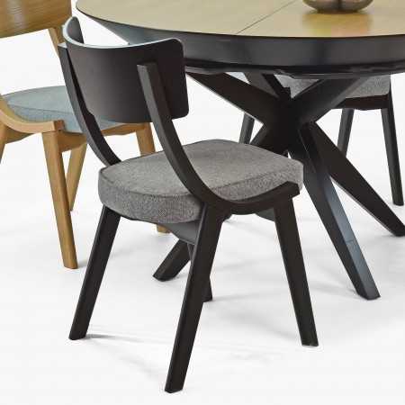 Fekete fa étkezőszék  - 10