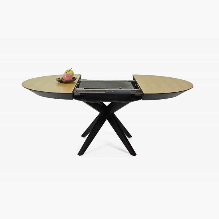 Kerek étkezőasztal - széthúzható Ø127 cm  - 10