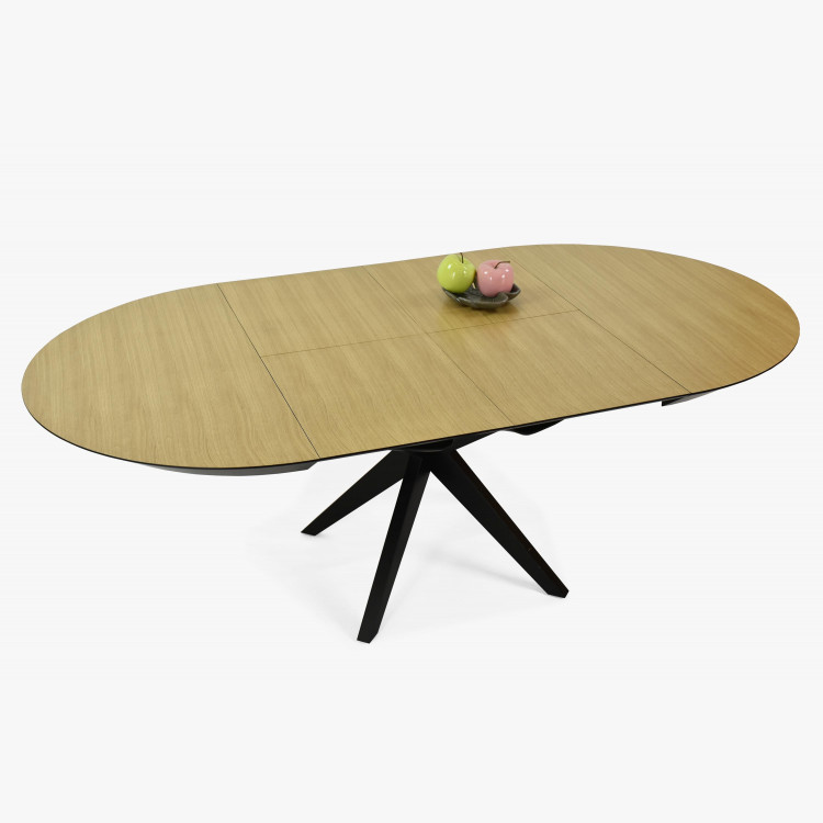 Kerek étkezőasztal - széthúzható Ø127 cm  - 11