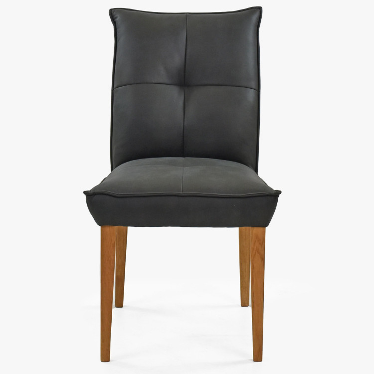 Szett kényelmes szék és asztal 140 x 80 masszív tölgy  - 12