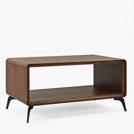 Konferencia asztal dió színben, lábakkal  - 1