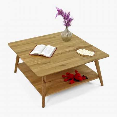 Dubfa dohányzóasztal polccal  - 0