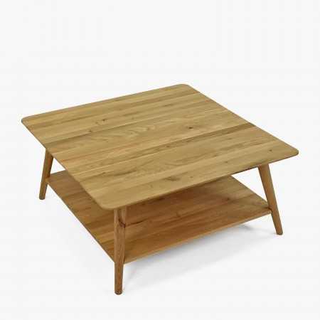 Dubfa dohányzóasztal polccal  - 2