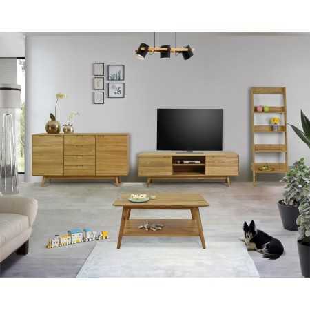 Dubfa dohányzóasztal polccal  - 7