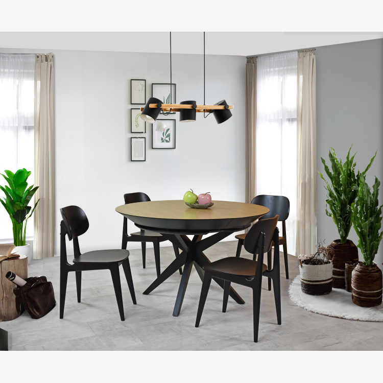 Szilárd tölgyfa szék  - 1