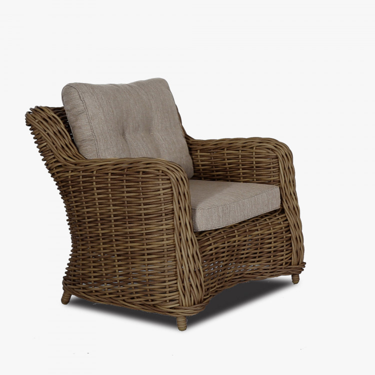 Barna kerti rattan ülőgarnitúra, Barakaldo  - 4