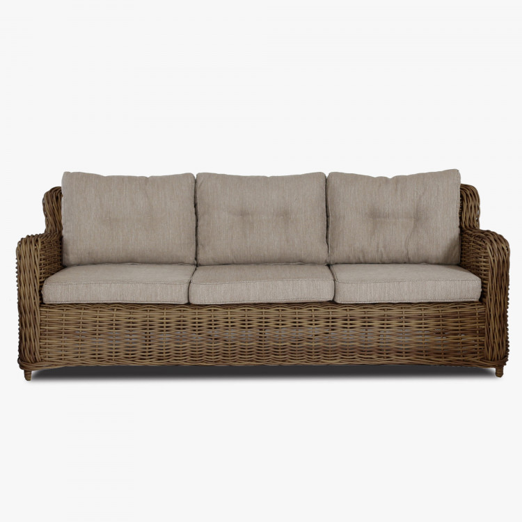 Barna kerti rattan ülőgarnitúra, Barakaldo  - 6