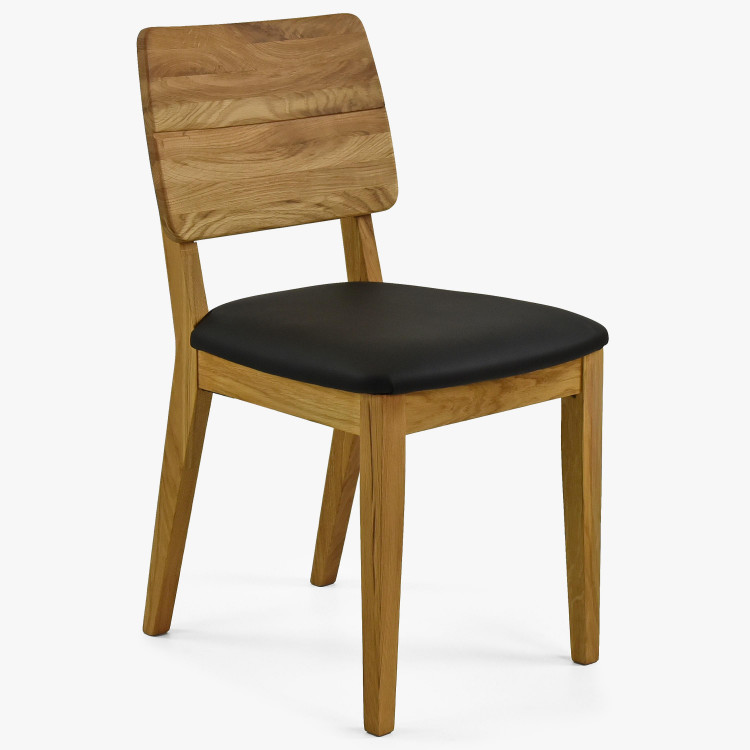 Bővíthető tölgyfa asztal és székek, Houston + Bergen  - 2