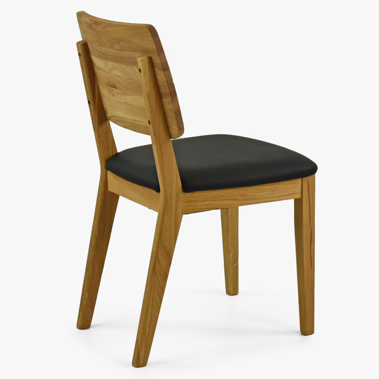 Bővíthető tölgyfa asztal és székek, Houston + Bergen  - 4