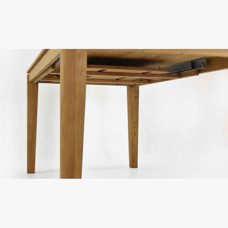 Bővíthető tölgyfa asztal és székek, Houston + Bergen  - 9