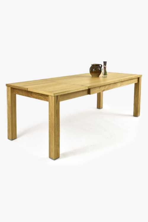 Bővíthető tölgyfa asztal 120-180 x 90  - 0