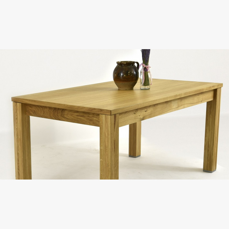 Bővíthető tölgyfa asztal 120-180 x 90  - 4
