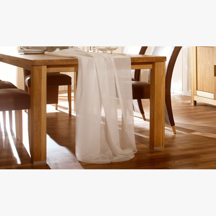 Masszív tölgyfa étkezőasztal, Alexandra 210 x 100  - 2