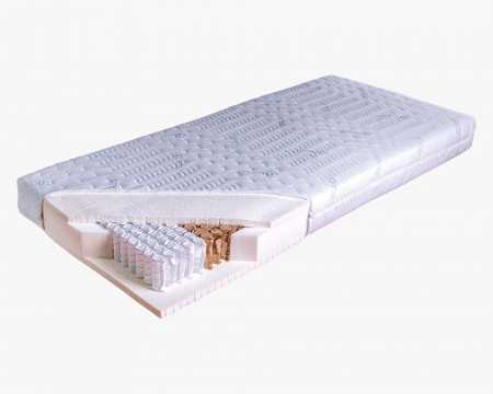 Luxus táskarugós matrac + latex Neapol 180 x 200, H2  - 0