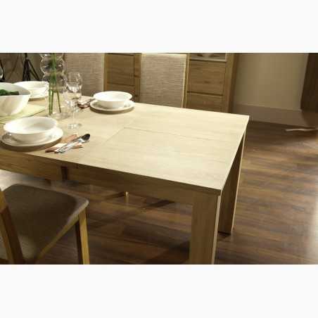 Bővíthető tölgyfa asztal 140 x 90  - 12