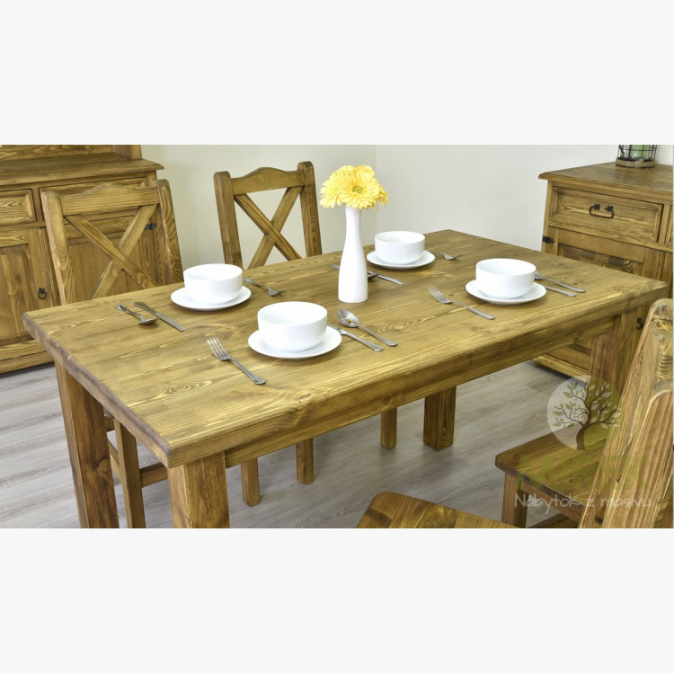 Ebédlő asztal - francia stílus 180 x 90 cm  - 5