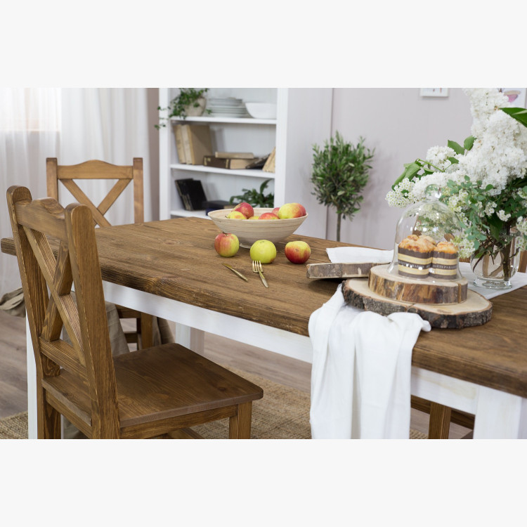 Étkezőasztal Provence 160 x 80 cm - masszív  - 3