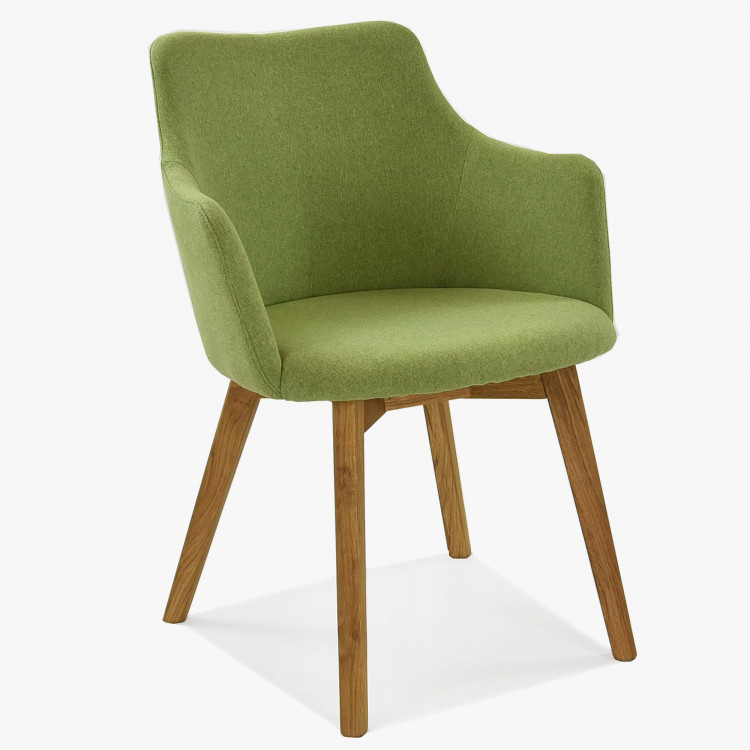 Karfás szék - Bella, Lady zöld  - 1