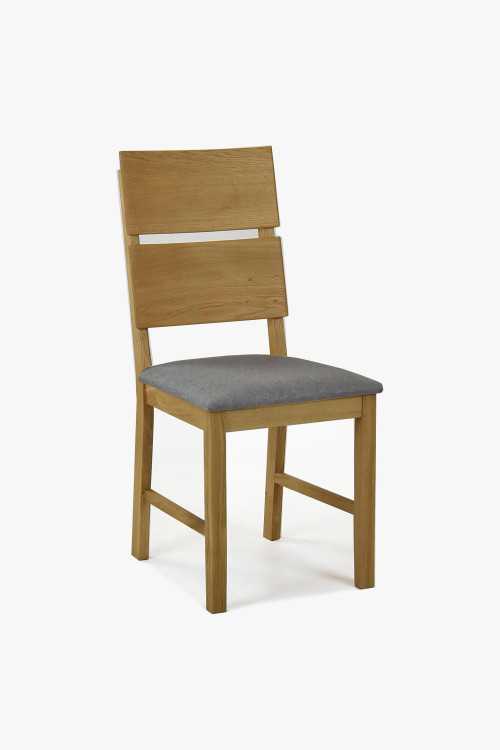 Nora tölgyfa szék - szürke- MEGA akció  - 1