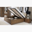 Ágyneműtartós ágy Helsinki Tölgy 180 cm  - 3
