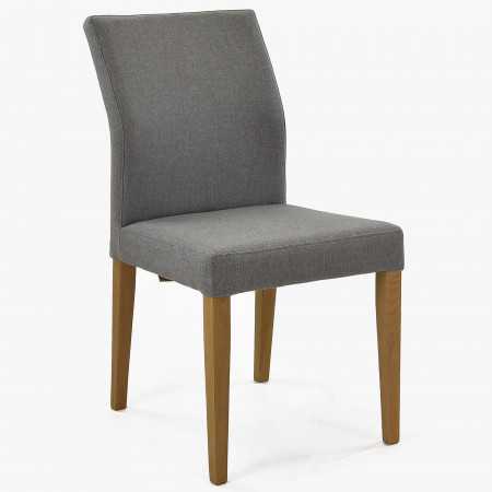 Modern, szürke kárpitozott szék, Skagen  - 1